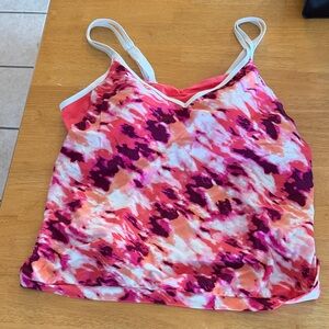 Pink  free country swim tank top